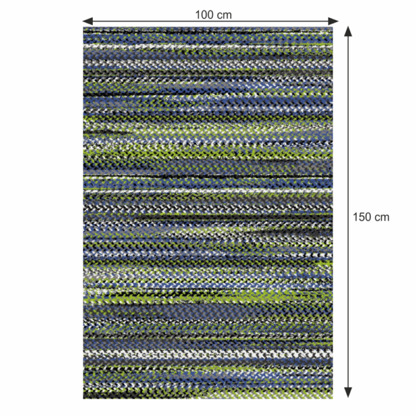 feten koberec mix farieb 100 150 cm rozmery