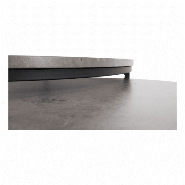 iklin set 2 stolikov beton cierny 03