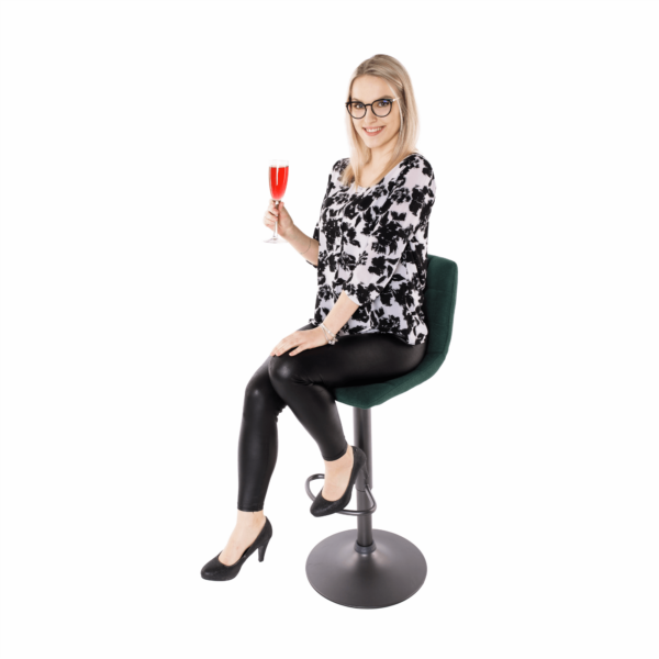 lahela barova stolicka zelena model 02