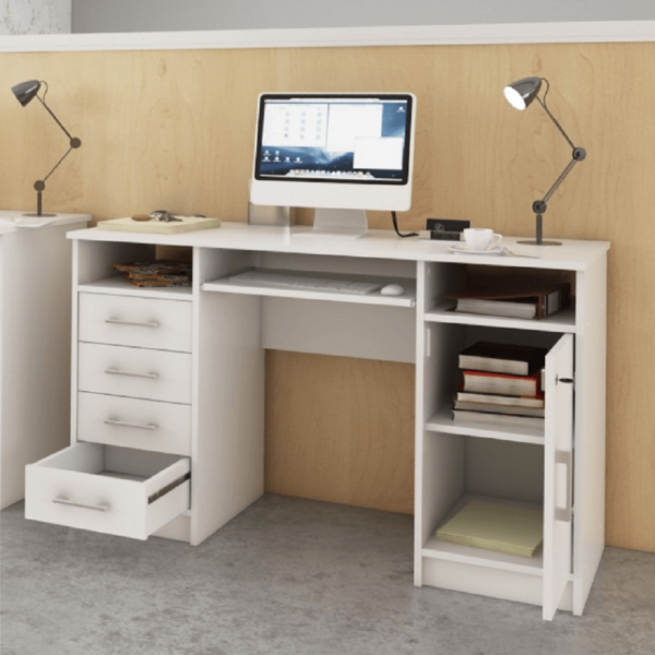 pisaci stol b9 biela interier