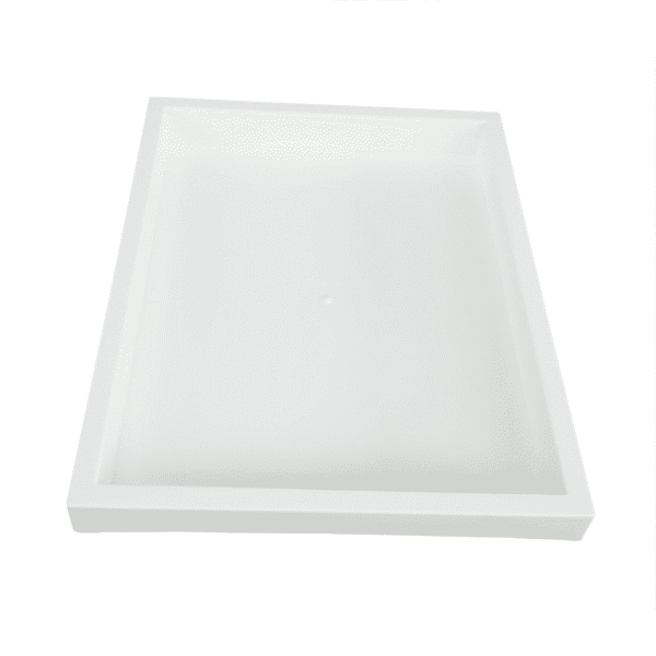 regal pojazdny biela chrom corfu 12