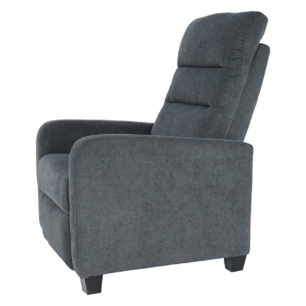 relaxacne kreslo siva turner pohlad zboku 4