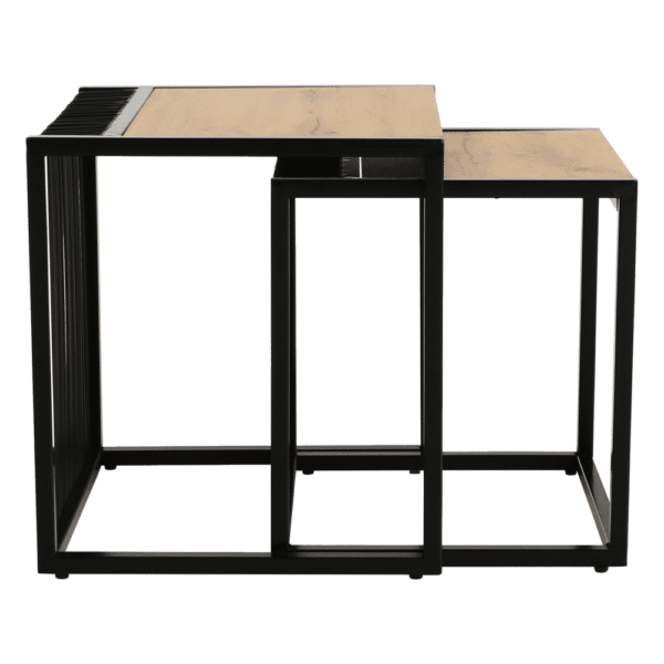 rimbo set stolikov dub cierna 12
