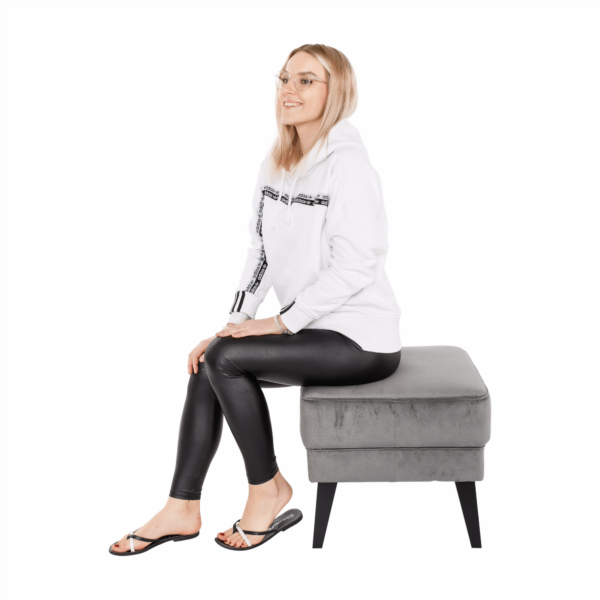 rodeza taburet svetlosiva model 01