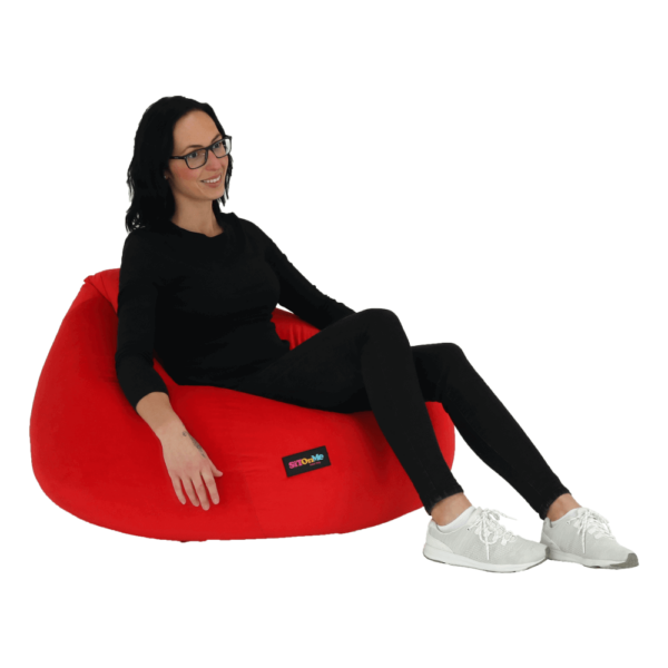sedaci vak cervena latka trikalo modelka zboku 2