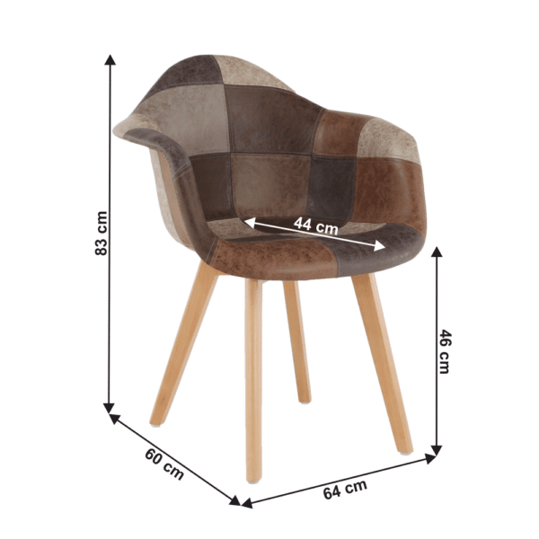 terst kreslo patchwork hlavna koty