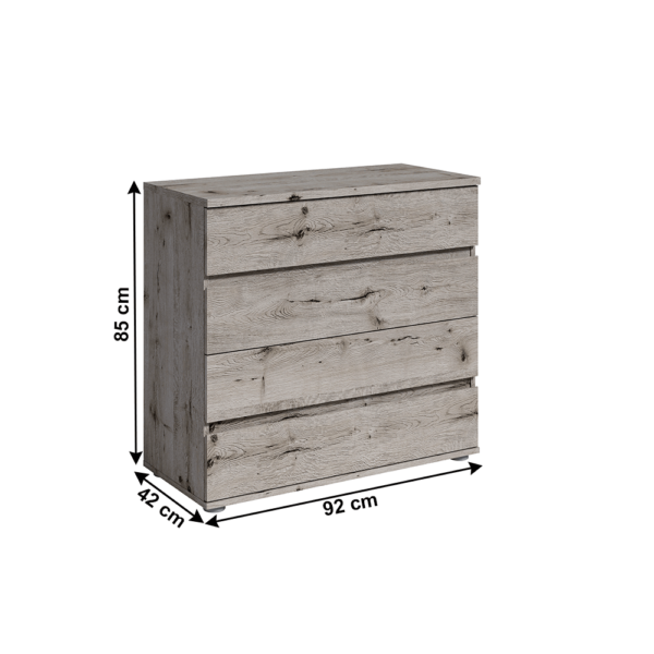 togos spalna togo27 komoda 1x1k koty