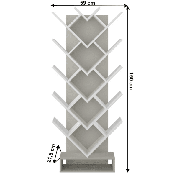 vevey regal siva biela 1x1k koty