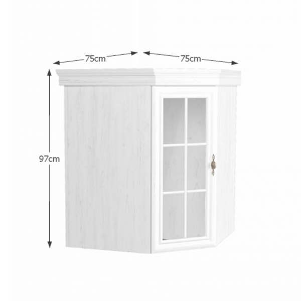 vitrina knn1 biela koty