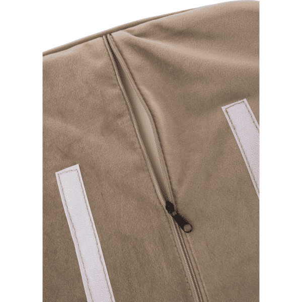 zirkon dizajnove kreslo taupe hneda 06