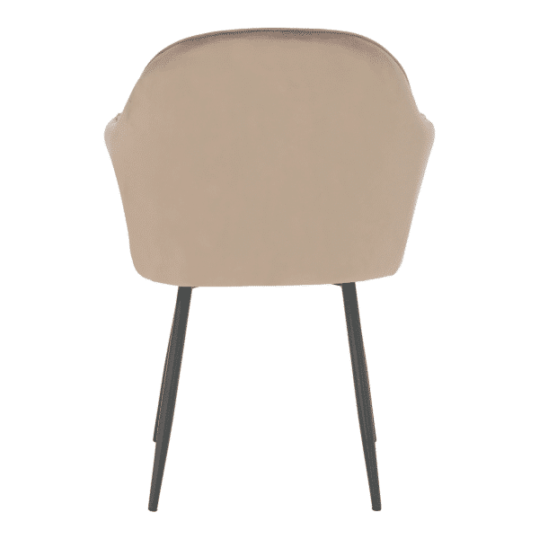 zirkon dizajnove kreslo taupe hneda 09