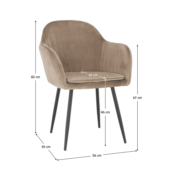 zirkon sivohneda taupe velvet koty oprava