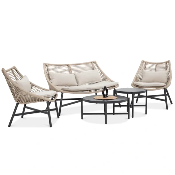 hlinikovy zahradny set almera caffe beige 2