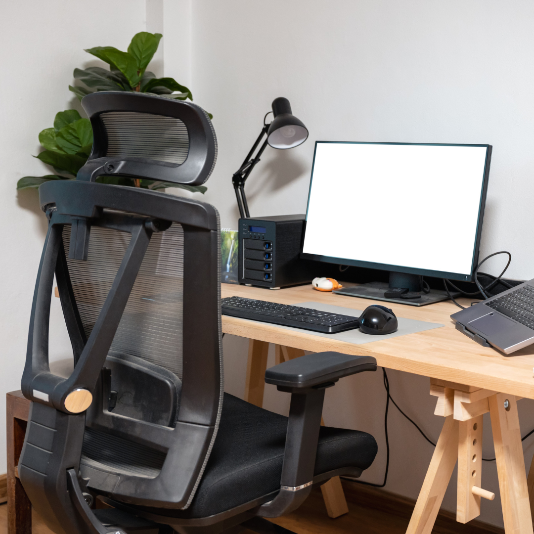 Kancelársky nábytok: Ako si vytvoriť domáce kancelárie pomocou ergonomického nábytku 3 kancelarska stolicka