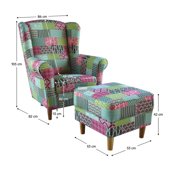astrid taburet patchwork m1 op kotovana