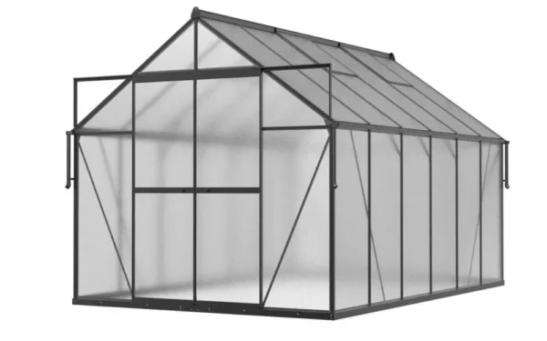 zahradny sklenik 244x370 cm cierny 4