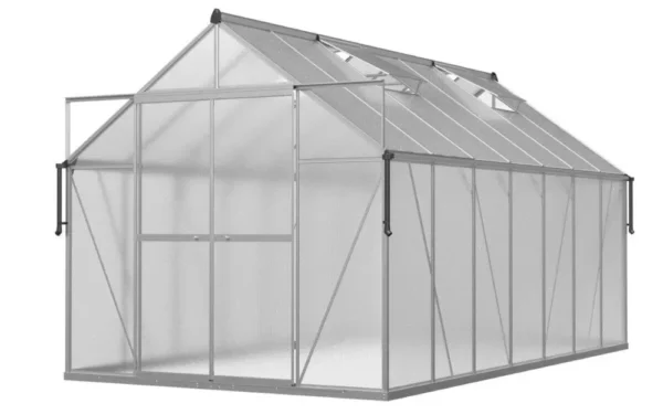 zahradny sklenik 244x429cm strieborny 4