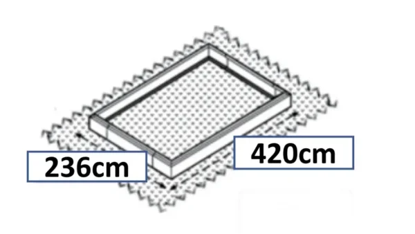 zahradny sklenik 244x429cm tmavozeleny 4