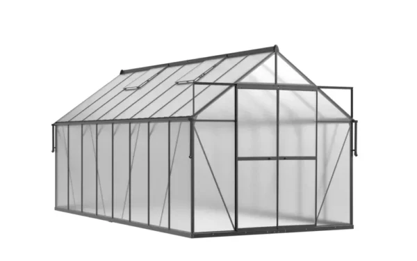 zahradny sklenik 244x490 cm cierny 7