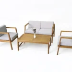 Drevený záhradný nábytok MALMO Caffe