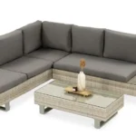 Hliníkový záhradný nábytok WILLIS natural