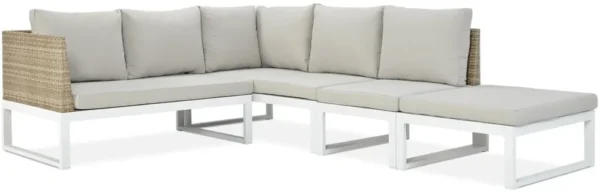 zahradny nabytok davos biely 2